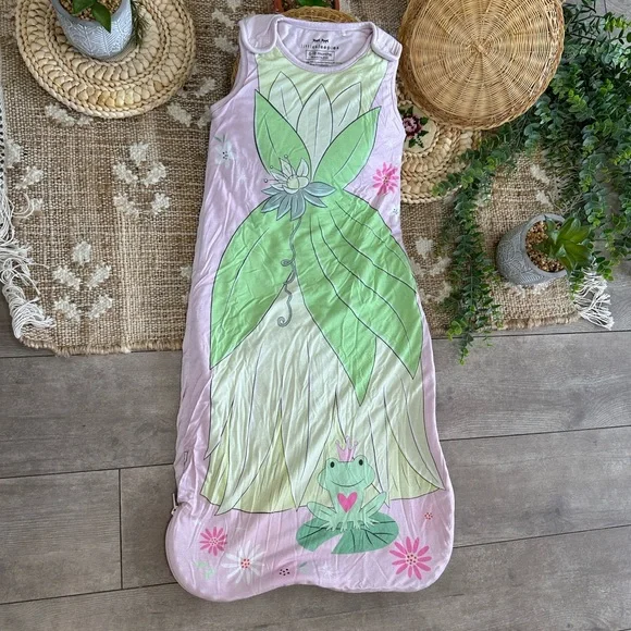 Little Sleepies Disney Princess Tiana Sleepy Bag Baby Girl 6-18 Months